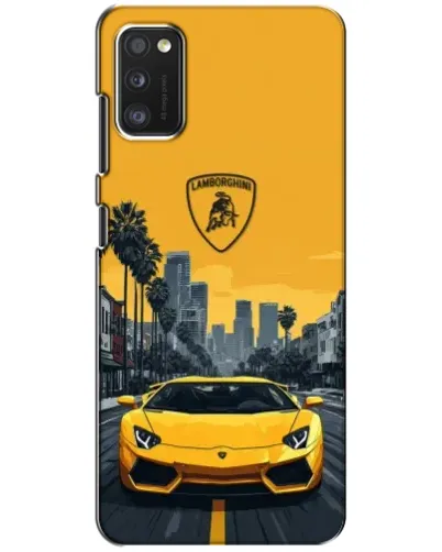 Чехол для Xiaomi POCO M3 с картинкой «Желтый Lamborghini город» Чехол для Xiaomi POCO M3 с картинкой «Желтый Lamborghini город»