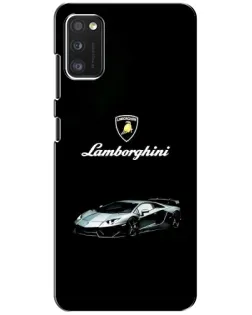 Чехол для Xiaomi POCO M3 с картинкой «Логотип Lamborghini классика»