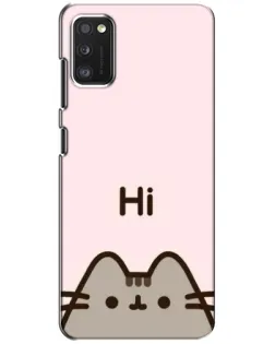 Чехол для Xiaomi POCO M3 с картинкой «Пушин говорит Hi» Чехол для Xiaomi POCO M3 с картинкой «Пушин говорит Hi»