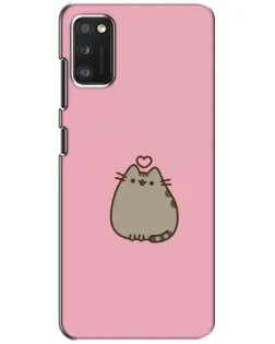 Чехол для Xiaomi POCO M3 с картинкой «Pusheen сердце»