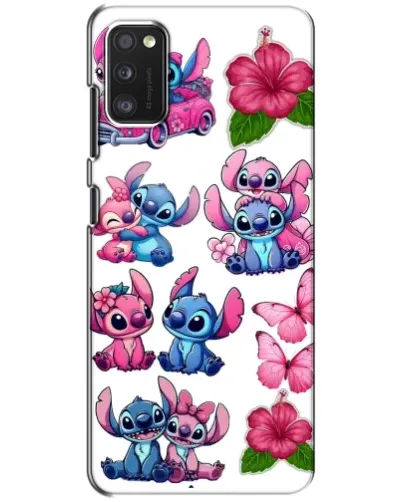 Чехол для Xiaomi POCO M3 с картинкой «Стикеры Stitch и Angel» Чехол для Xiaomi POCO M3 с картинкой «Стикеры Stitch и Angel»