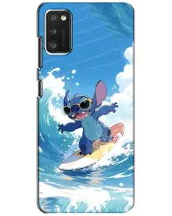 Чехол для Xiaomi POCO M3 с картинкой «Стич на волне»