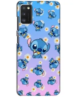 Чехол для Xiaomi POCO M3 с картинкой «Паттерн со Стичем»
