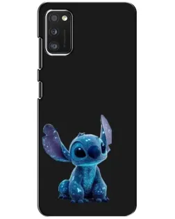 Чехол для Xiaomi POCO M3 с картинкой «Стич на черном»