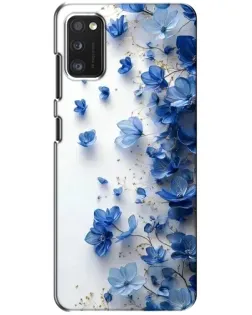 Чехол для Xiaomi POCO M3 с картинкой «Голубой цветочный каскад» Чехол для Xiaomi POCO M3 с картинкой «Голубой цветочный каскад»