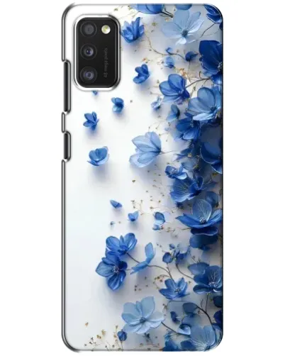 Чехол для Xiaomi POCO M3 с картинкой «Голубой цветочный каскад» Чехол для Xiaomi POCO M3 с картинкой «Голубой цветочный каскад»