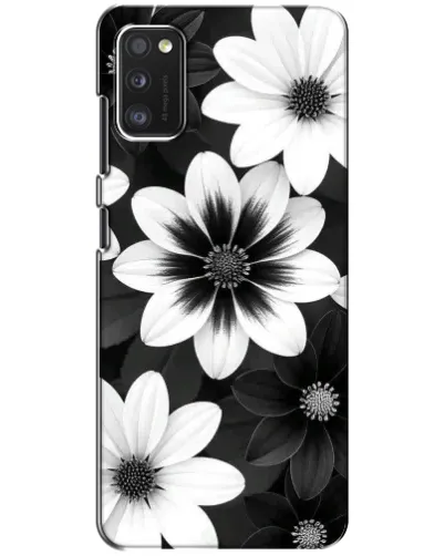 Чехол для Xiaomi POCO M3 с картинкой «Монохромные астры» Чехол для Xiaomi POCO M3 с картинкой «Монохромные астры»