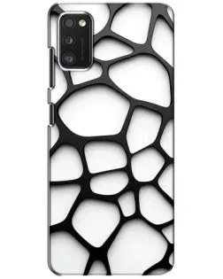 Чехол для Xiaomi POCO M3 с картинкой «Белая объемная сетка» Чехол для Xiaomi POCO M3 с картинкой «Белая объемная сетка»