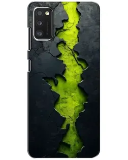 Чехол для Xiaomi POCO M3 с картинкой «Салатовый разлом скалы» Чехол для Xiaomi POCO M3 с картинкой «Салатовый разлом скалы»