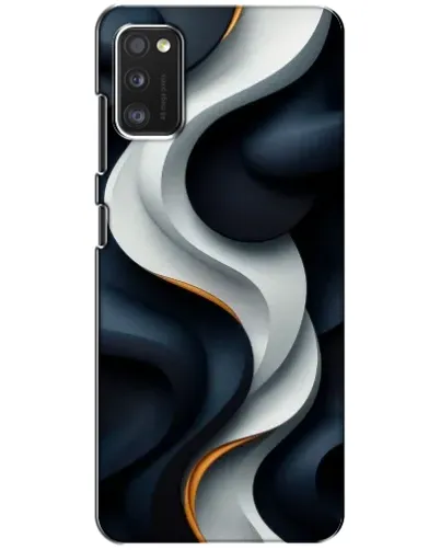 Чехол для Xiaomi POCO M3 с картинкой «Объемные черно-белые ленты» Чехол для Xiaomi POCO M3 с картинкой «Объемные черно-белые ленты»
