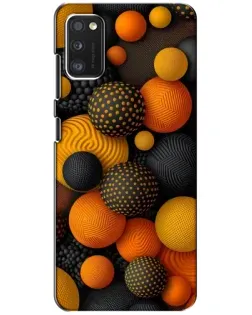 Чехол для Xiaomi POCO M3 с картинкой «Объемные оранжевые сферы» Чехол для Xiaomi POCO M3 с картинкой «Объемные оранжевые сферы»