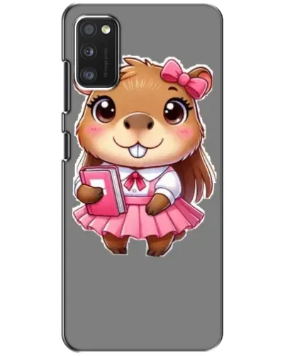 Чехол для Xiaomi POCO M3 с картинкой «Девочка капибара» Чехол для Xiaomi POCO M3 с картинкой «Девочка капибара»