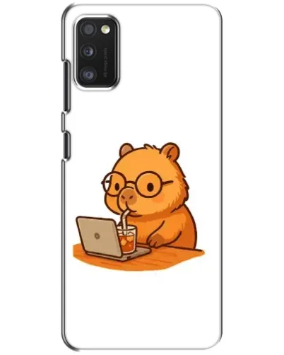 Чехол для Xiaomi POCO M3 с картинкой «Капибара с ноутбуком» Чехол для Xiaomi POCO M3 с картинкой «Капибара с ноутбуком»
