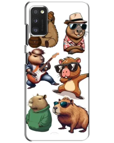 Чехол для Xiaomi POCO M3 с картинкой «Крутые капибары музыканты» Чехол для Xiaomi POCO M3 с картинкой «Крутые капибары музыканты»