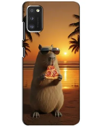 Чехол для Xiaomi POCO M3 с картинкой «Капибара с пиццей» Чехол для Xiaomi POCO M3 с картинкой «Капибара с пиццей»