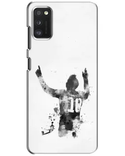 Чехол для Xiaomi POCO M3 с картинкой «Черно-белый силуэт Месси» Чехол для Xiaomi POCO M3 с картинкой «Черно-белый силуэт Месси»