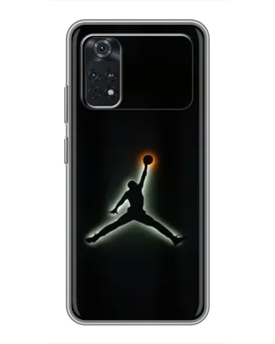 Чехол для Xiaomi POCO M4 Pro 4G с картинкой «Jordan Gradient Logo» Чехол для Xiaomi POCO M4 Pro 4G с картинкой «Jordan Gradient Logo»
