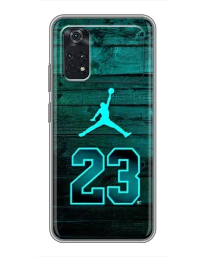Чехол для Xiaomi POCO M4 Pro 4G с картинкой «Jordan Cyan 23» Чехол для Xiaomi POCO M4 Pro 4G с картинкой «Jordan Cyan 23»
