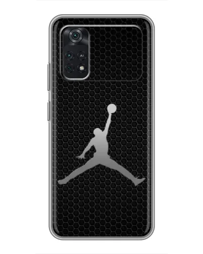 Чехол для Xiaomi POCO M4 Pro 4G с картинкой «Jordan Dark Carbon» Чехол для Xiaomi POCO M4 Pro 4G с картинкой «Jordan Dark Carbon»