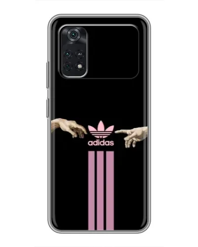 Чехол для Xiaomi POCO M4 Pro 4G с картинкой «Adidas Hands» Чехол для Xiaomi POCO M4 Pro 4G с картинкой «Adidas Hands»