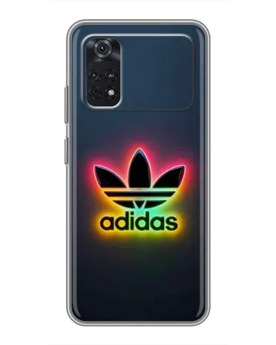 Чехол для Xiaomi POCO M4 Pro 4G с картинкой «Неоновый Adidas» Чехол для Xiaomi POCO M4 Pro 4G с картинкой «Неоновый Adidas»
