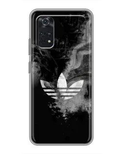 Чехол для Xiaomi POCO M4 Pro 4G с картинкой «Абстрактный дым Adidas» Чехол для Xiaomi POCO M4 Pro 4G с картинкой «Абстрактный дым Adidas»