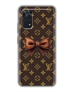Чехол для Xiaomi POCO M4 Pro 4G с картинкой «LV с бантом» Чехол для Xiaomi POCO M4 Pro 4G с картинкой «LV с бантом»