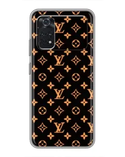 Чехол для Xiaomi POCO M4 Pro 4G с картинкой «Золотая монограмма LV» Чехол для Xiaomi POCO M4 Pro 4G с картинкой «Золотая монограмма LV»