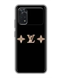 Чехол для Xiaomi POCO M4 Pro 4G с картинкой «Louis Vuitton — минимализм» Чехол для Xiaomi POCO M4 Pro 4G с картинкой «Louis Vuitton — минимализм»