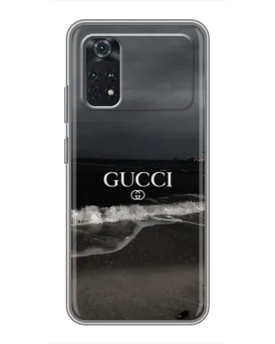 Чехол для Xiaomi POCO M4 Pro 4G с картинкой «Gucci — морской прибой» Чехол для Xiaomi POCO M4 Pro 4G с картинкой «Gucci — морской прибой»