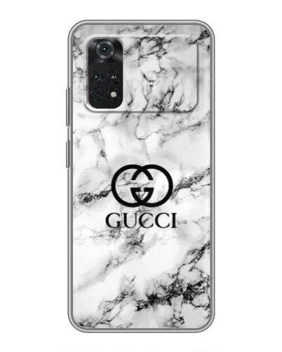 Чехол для Xiaomi POCO M4 Pro 4G с картинкой «Gucci — мраморный шик» Чехол для Xiaomi POCO M4 Pro 4G с картинкой «Gucci — мраморный шик»