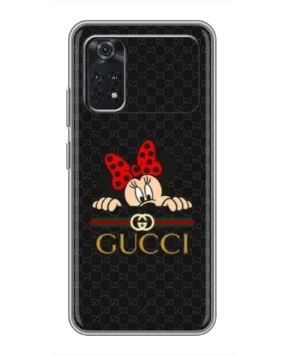 Чехол для Xiaomi POCO M4 Pro 4G с картинкой «Минни Маус Gucci — черный» Чехол для Xiaomi POCO M4 Pro 4G с картинкой «Минни Маус Gucci — черный»