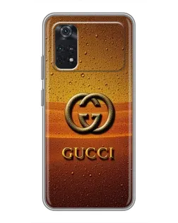 Чехол для Xiaomi POCO M4 Pro 4G с картинкой «Gucci — солнечный градиент»