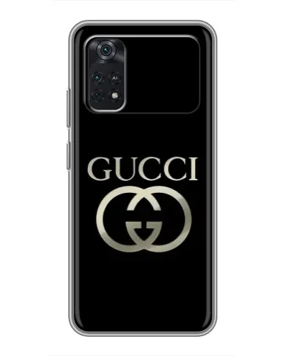 Чехол для Xiaomi POCO M4 Pro 4G с картинкой «Gucci — золото на черном» Чехол для Xiaomi POCO M4 Pro 4G с картинкой «Gucci — золото на черном»