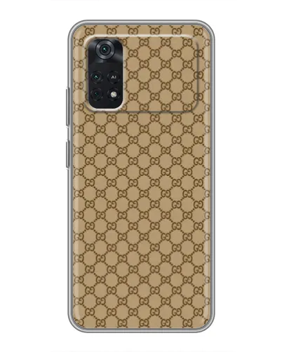 Чехол для Xiaomi POCO M4 Pro 4G с картинкой «Gucci — классический беж» Чехол для Xiaomi POCO M4 Pro 4G с картинкой «Gucci — классический беж»