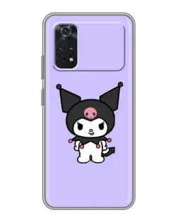 Чехол для Xiaomi POCO M4 Pro 4G с картинкой «Kuromi — нежный фиолетовый» Чехол для Xiaomi POCO M4 Pro 4G с картинкой «Kuromi — нежный фиолетовый»
