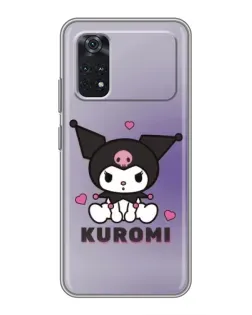 Чехол для Xiaomi POCO M4 Pro 4G с картинкой «Kuromi — фиолетовый арт» Чехол для Xiaomi POCO M4 Pro 4G с картинкой «Kuromi — фиолетовый арт»