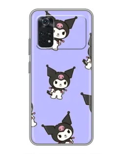 Чехол для Xiaomi POCO M4 Pro 4G с картинкой «Паттерн с Kuromi» Чехол для Xiaomi POCO M4 Pro 4G с картинкой «Паттерн с Kuromi»