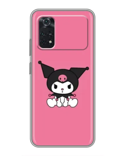 Чехол для Xiaomi POCO M4 Pro 4G с картинкой «Хмурая Kuromi»