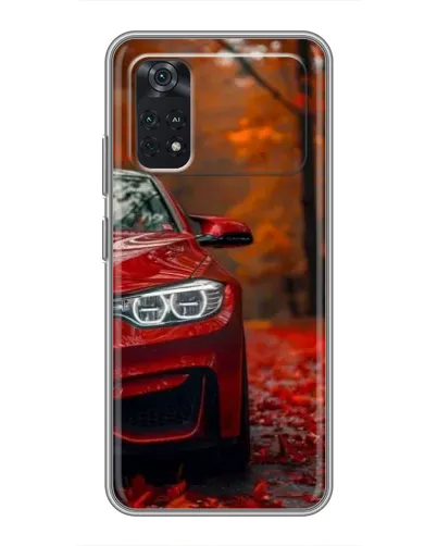 Чехол для Xiaomi POCO M4 Pro 4G с картинкой «Осенняя BMW M4»