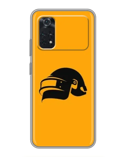 Чехол для Xiaomi POCO M4 Pro 4G с картинкой «PUBG — золотой шлем» Чехол для Xiaomi POCO M4 Pro 4G с картинкой «PUBG — золотой шлем»
