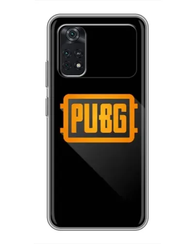 Чехол для Xiaomi POCO M4 Pro 4G с картинкой «PUBG — рамка лого» Чехол для Xiaomi POCO M4 Pro 4G с картинкой «PUBG — рамка лого»