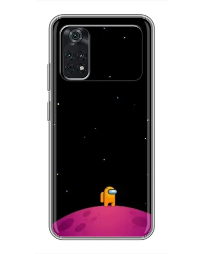 Чохол для Xiaomi POCO M4 Pro 4G з картинкою «Самотній герой на планеті» Чохол для Xiaomi POCO M4 Pro 4G з картинкою «Самотній герой на планеті»