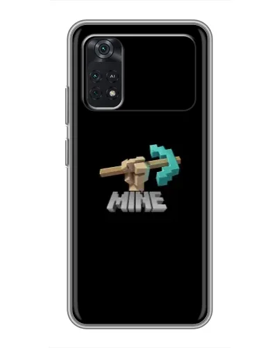 Чехол для Xiaomi POCO M4 Pro 4G с картинкой «Алмазная кирка» Чехол для Xiaomi POCO M4 Pro 4G с картинкой «Алмазная кирка»