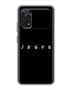 Чехол для Xiaomi POCO M4 Pro 4G с картинкой «Точки веры J.E.S.U.S.» Чехол для Xiaomi POCO M4 Pro 4G с картинкой «Точки веры J.E.S.U.S.»