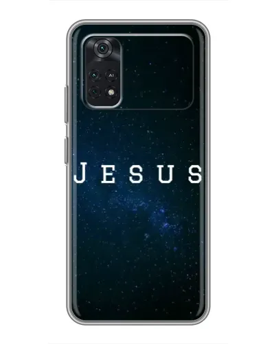 Чехол для Xiaomi POCO M4 Pro 4G с картинкой «Звездное небо Jesus» Чехол для Xiaomi POCO M4 Pro 4G с картинкой «Звездное небо Jesus»