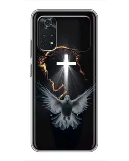 Чехол для Xiaomi POCO M4 Pro 4G с картинкой «Голубь и Свет» Чехол для Xiaomi POCO M4 Pro 4G с картинкой «Голубь и Свет»