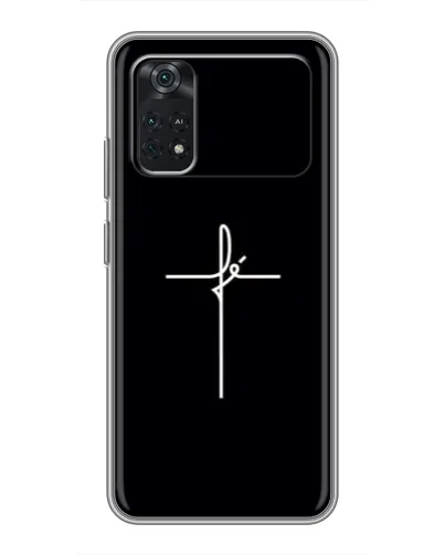 Чехол для Xiaomi POCO M4 Pro 4G с картинкой «Тонкий крест» Чехол для Xiaomi POCO M4 Pro 4G с картинкой «Тонкий крест»