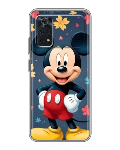 Чохол для Xiaomi POCO M4 Pro 4G з картинкою «Осінній Mickey Mouse»