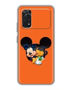 Чохол для Xiaomi POCO M4 Pro 4G з картинкою «Серце Міккі Мінні»
